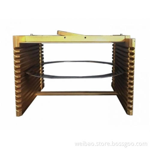 6-inch wafer Cassettes are conventional 13 slots metal cassettes